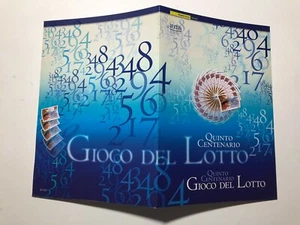 2006 Poste Italiane FIlatelia Folder Filatelico Gioco del Lotto Italian Lottery - Picture 1 of 2
