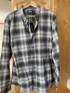 Bass Outdoors flannel long sleeve cotton size XL New - Picture 1 of 6