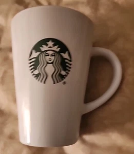 Starbucks Mermaid Siren Tall Coffee Mug Cup 2017 Large 18 oz. White & Green - Picture 1 of 5