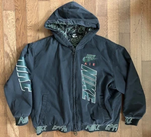 Nike x Cactus Plant Flea Market Go Flea Canvas Workwear Jacket CD4 Black Large - Picture 1 of 8
