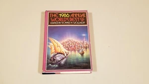 THE 1986 ANNUAL WORLD'S BEST SF by DONALD WOLLHEIM +DM+ - Picture 1 of 1
