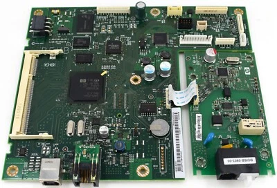 HP LJ Pro 300 Color MFP M375nw Main Formatter Board with Ethernet & Modem Ports - Image 1 of 4
