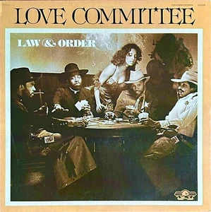LOVE COMMITTEE - LAW AND ORDER - LP USA 1978 - GA 9500 - NM/EX - Picture 1 of 4