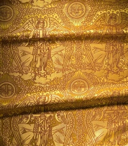 Brocado Litúrgico Ortodoxo Griego Iglesia Santa Sofía Fe Esperanza Amor Patrón - Imagen 1 de 16