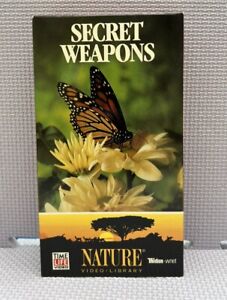 SECRET WEAPONS (Chemical Defenses)TIME LIFE VHS  NATURE Series WNET 13  Preowned