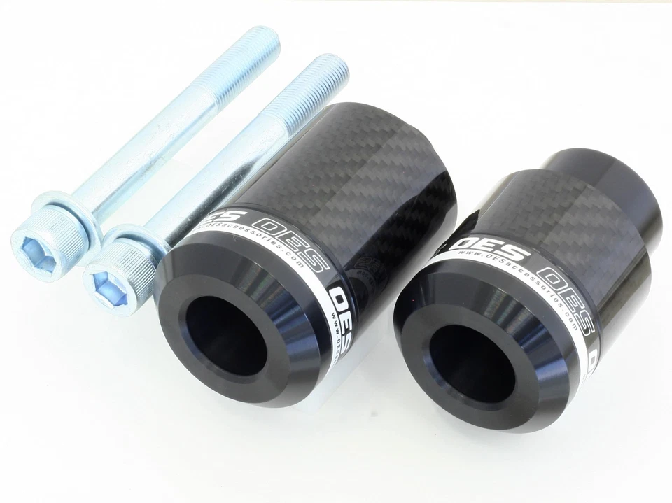 OES Carbon Frame Sliders Yamaha FJR1300 06 2007 2008 2009 2010 2011 2012 No Cut - Imagem 1 de 1