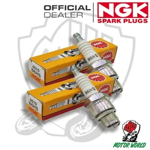 KIT 2 CANDELE SPARK PLUG NGK B6HS DUCATI 350 MK III 350 1970 1971 1972 1973 1974 - Foto 1 di 1