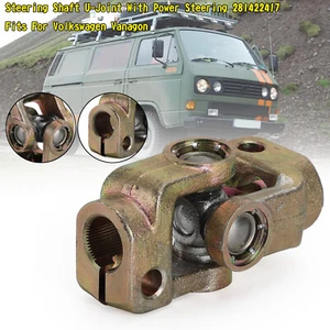 Steering Shaft U-Joint With Power Steering 281422417 For Volkswagen Vanagon U8 - Picture 1 of 14