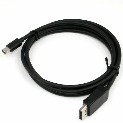 NEW 1.8M Mini DP Display Port DisplayPort to DisplayPort Cable Lead UK - Image 1 of 4