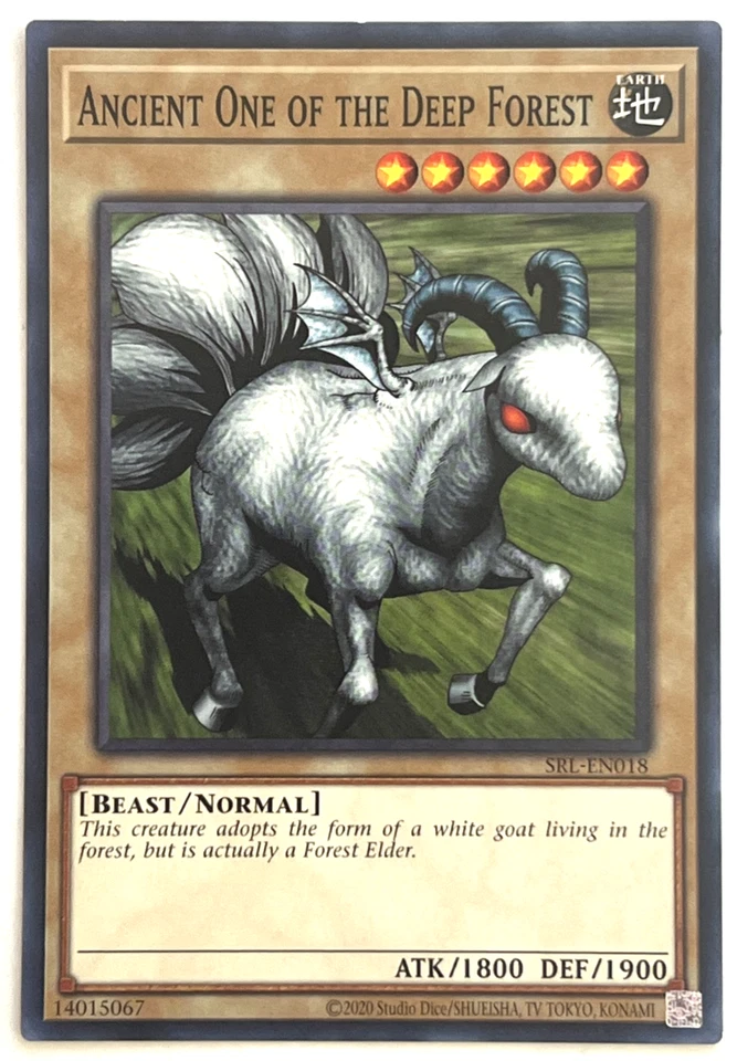 YuGiOh! - Ancient One of the Deep Forest - SRL-EN018 - Unlimited - Common - Image 1 of 1