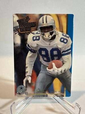 1991 Action Packed All-Madden Team Michael Irvin #41 Dallas Cowboys NFL Football - Image 1 of 2