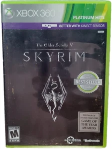 THE ELDER SCROLLS V: SKYRIM (Xbox 360, 2011) SPIEL KOMPLETT mit Handbuch sehr guter Zustand - Bild 1 von 1
