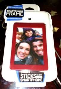 Marco de foto para marco de teléfono inteligente se adhiere rápidamente a cualquier tamaño teléfono inteligente rojo nuevo - Imagen 1 de 1