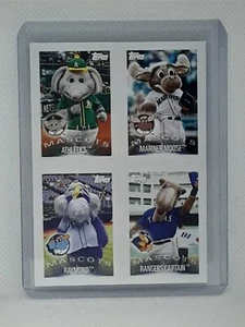 Mascots 2019 Topps Stickers #76 / #83 / #91 / #94 Moose - Raymond - Captain - Picture 1 of 2