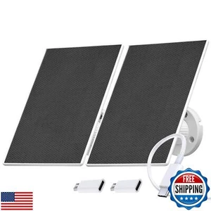Paneles solares Vicohome 5V para cámaras de seguridad, tasa de conversión de energía del 23%, 9,8 - Imagen 1 de 5