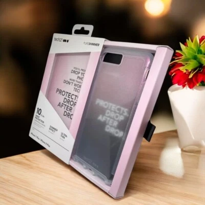 Official/Genuine/Original Tech21 (iPhone 7 PLUS / 8 PLUS) PureShimmer Case Cover - Image 1 of 4