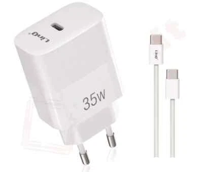 Linq Caricatore Usb C 35W rapido, Caricabatterie per iPhone 15 14 13, Samsung ad - Immagine 1 di 2
