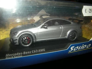 1:43 Solido Mercedes-Benz C63 AMG Black Series Matt grey/grau in OVP - Picture 1 of 1