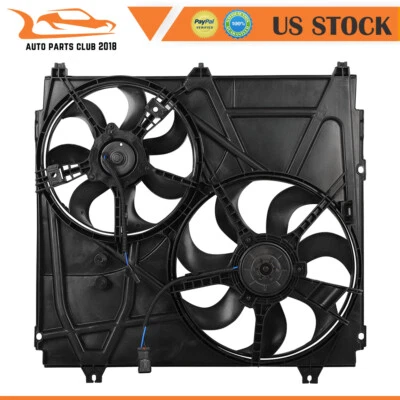 Fit For 2003-2006 Kia Sorento Radiator Condenser Cooling Fan Assembly 620-729 Foto 1 de 4