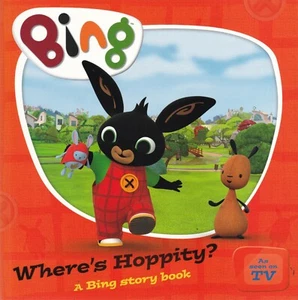 BING WHERE'S HOPPITY A BING STORY BOOK NEW PAPERBACK CHILDRENS STORY TV - Picture 1 of 5