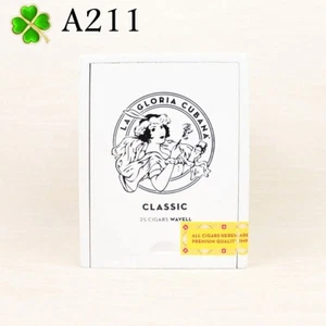 La Gloria Cubana Wavell Classic Scatola vuota per sigari in legno 5,75" x 4,5" x 4,5" A211 - Foto 1 di 9