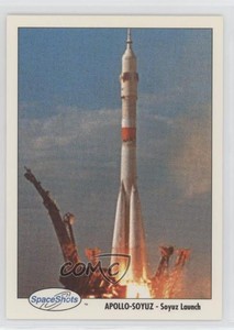 1991 Space Shots Series 2 Apollo SoyuzSoyuz Launch #0175 0f6
