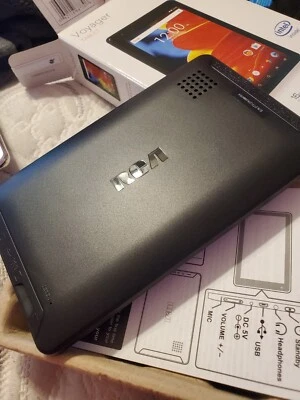 RCA 7" Tablet 16GB Memory Storage Android 8.1 OS Quad Core Charcoal *Unsealed*** - Image 1 of 4