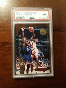 1994 SP Championship Die-Cut Insert #41 Michael Jordan HOF Bulls PSA 9 mint - Picture 1 of 1