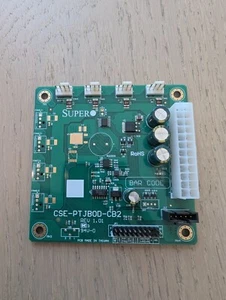 Supermicro CSE-PTJBOD-CB2 JBOD Power Board Rev 1.01 - Photo 1/4