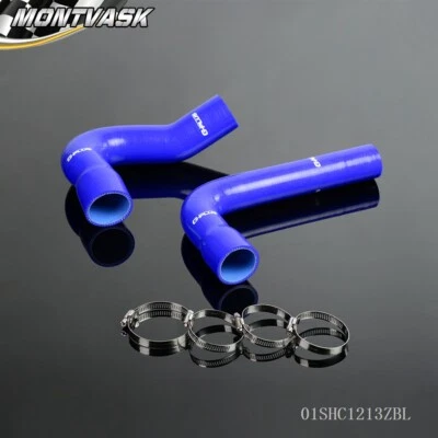 Manguera de radiador de silicona apta para Ford Mustang/Falcon/Fairlane V8 1967-1970 azul Foto 1 de 4