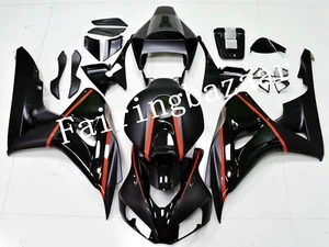 Fit for 2006 2007 CBR1000RR Black Red Accent ABS Plastic Injection Fairing Kit - Bild 1 von 7