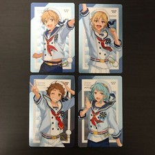 Ensemble Stars Rabits TOMOYA NAZUNA MITSURU HAJIME N-34 35 36 37 Set Card Anime