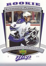 2006-07 Upper Deck MVP Hockey #342 Konstantin Pushkarev RC