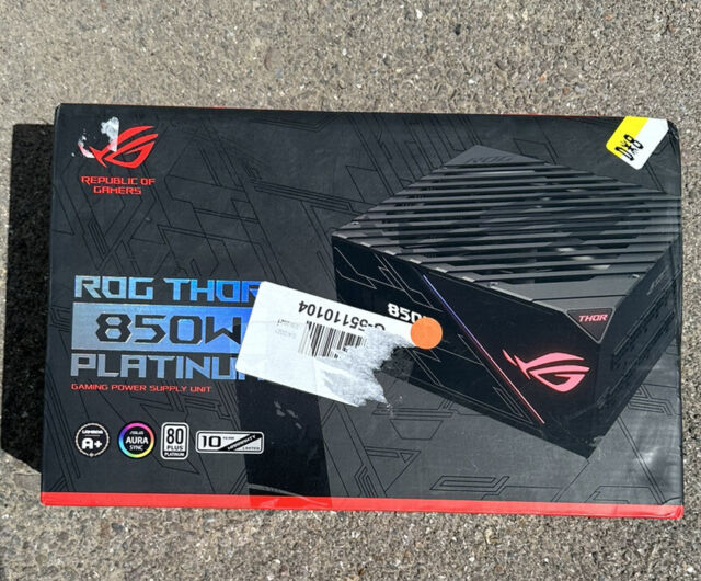 ROG THOR 850W Platinum II, Fuentes de Alimentación