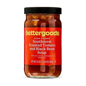 bettergoods Slow Cooked Southwest Roasted Tomato Black Bean Soup, 24 oz - Picture 1 of 5