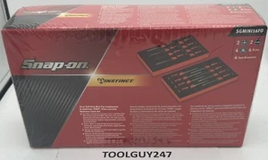 SNAP ON TOOL 16pc Mini Screwdriver TORX Picks & Seal In ORANGE foam SGMINI16F O+ - Picture 1 of 1