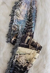 Vintage Womens Tassel Fringe Pants, Perfect For Any Occassion, Handmade Pants - Picture 1 of 9