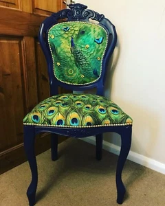 French Louis Rococo style chair made to order any colour any fabric any trim - Picture 1 of 12