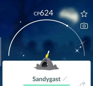 Pokèmon Go Brillante SANDYGAST/Registrado o No Registrado Tr@de Disponible - Imagen 1 de 1