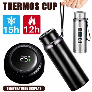 800ml Thermos Flask Vacuum Insulated Travel Water Bottle for Hot &Cold Tea Drink - Picture 1 of 12