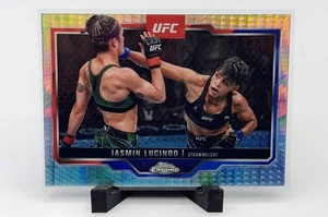 2025 Topps cromo UFC Jasmin Lucindo #130 refractor de prisma - Imagen 1 de 2