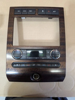 2007–2014 Ford Expedition / Lincoln Navigator Woodgrain Dual Zone Climate... - Image 1 of 3