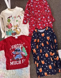 Girls Xmas clothes bundle aged 6-7 Years - Picture 1 of 6