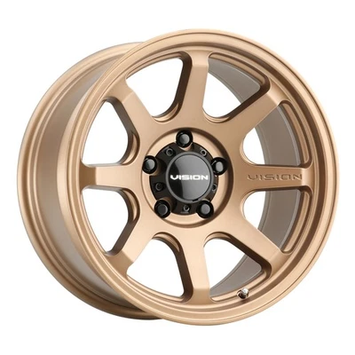 Rueda 17x8 Vision 351 Flow Bronze 5x120 (30 mm) Foto 1 de 4