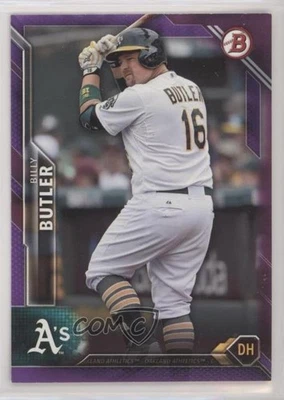 2016 Bowman Purple /250 Billy Butler #63 - Image 1 of 2