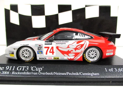 PAUL'S MODEL ART / MINICHAMPS - FLY LIZARD PORSCHE 911 GT3 CUP DAYTONA - 1/43 Foto 1 de 4