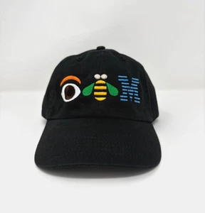 IBM K Products Hat Eye Bee M Vintage Style Baseball Cap Computer Tech Dad  - Picture 1 of 2