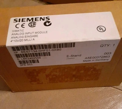 Siemens 6ES7134-0HF01-0XB0 Simatic Analog Input Module  - Image 1 of 4