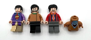 Lego Beatles Minifiguren Lot Paul McCartney George Harrison Ringo Starr & Jeremy - Bild 1 von 2