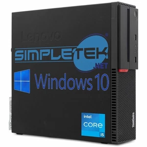 LENOVO THINKCENTRE M800 SFF i5 WIN 10 RAM 16GB SSD 960GB GPU GT710 SERIALE RS232 - Foto 1 di 5